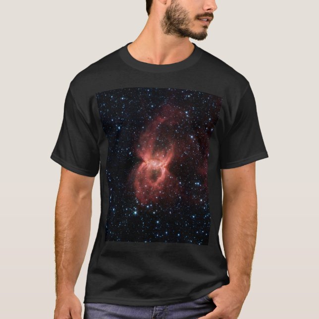 Camiseta La nebulosa de la viuda negra (Anverso)