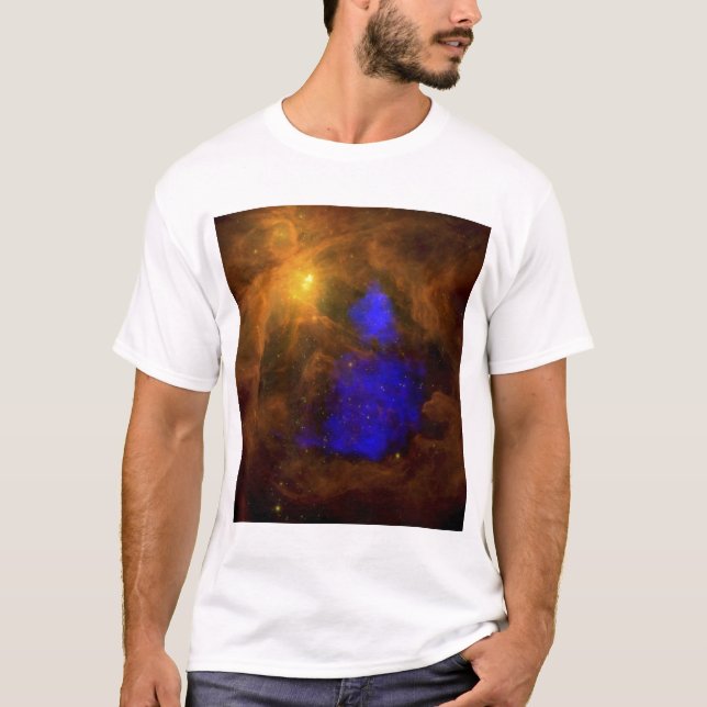 Camiseta La nebulosa de Orión en el infrarrojo (Anverso)