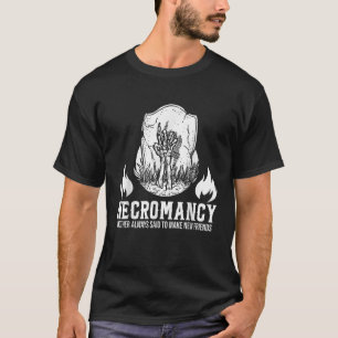 Camiseta La necromancia del jugador de dados de juego de Ro