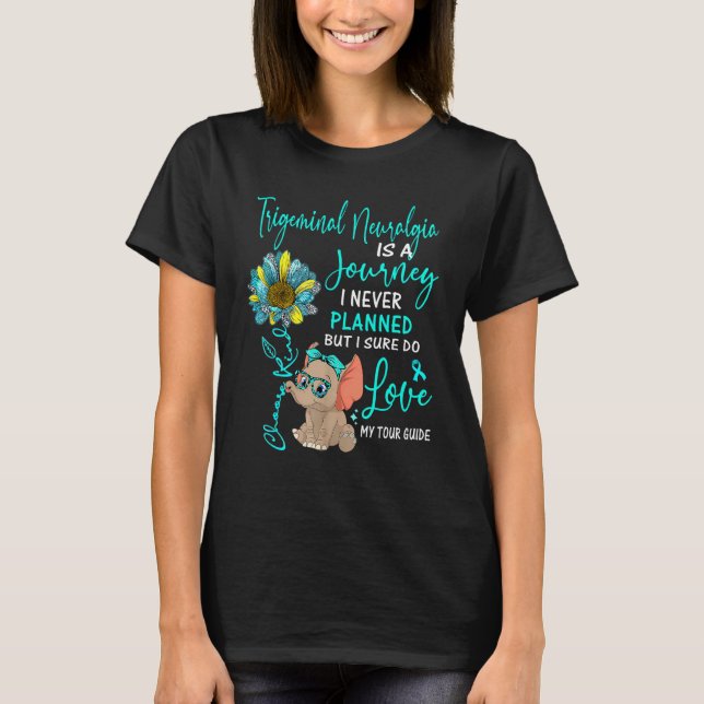 Camiseta La Neuralgia Trigeminal Del Elefante Es Un Viaje Q (Anverso)