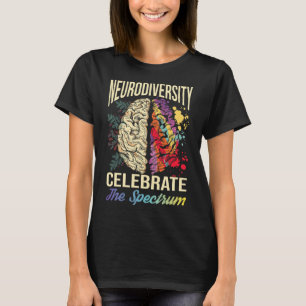 Camiseta La Neurodiversidad Celebra El Autismo Espectro Com