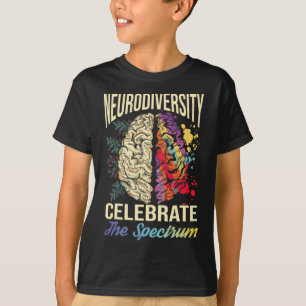 Camiseta La Neurodiversidad Celebra El Autismo Espectro Com
