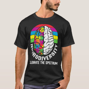 Camiseta La neurodiversidad celebra el espectro