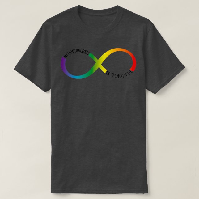 Camiseta La neurodiversidad es hermosa 11 (Diseño del anverso)