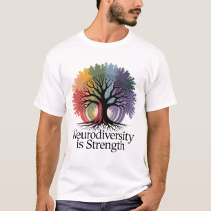 Camiseta La neurodiversidad es la fuerza