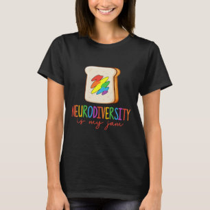 Camiseta La neurodiversidad es mi Jam Adhd Autism Awareness