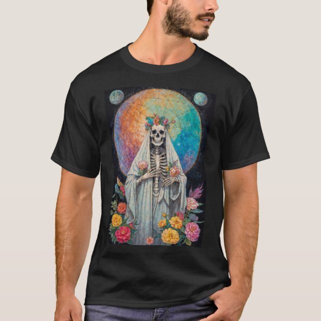 Camiseta La Niña Blanca Santa Muerte (Anverso)