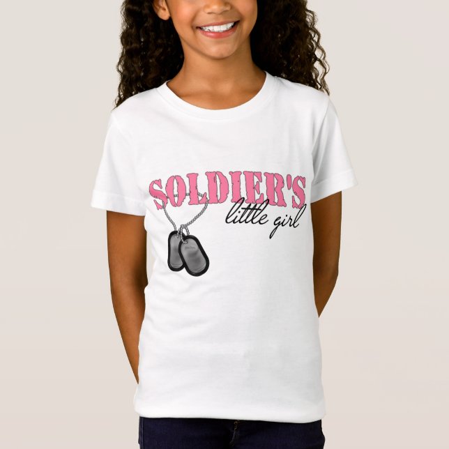 Camiseta La niña del soldado (Anverso)