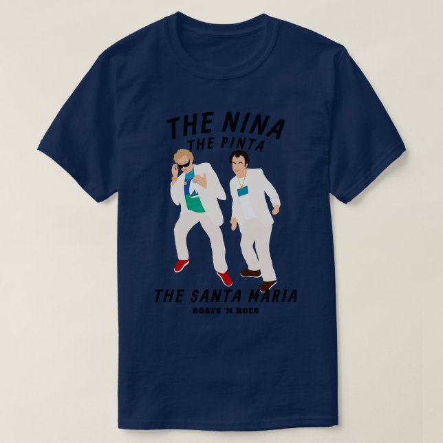 Camiseta La Nina El Pinta La Santa María (Diseño del anverso)
