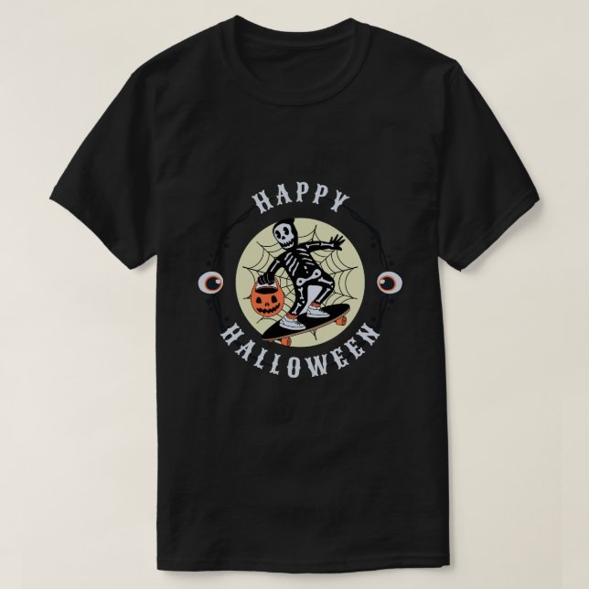 Camiseta La noche de Halloween está llena de secretos (Diseño del anverso)