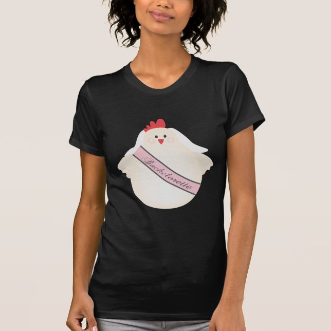 Camiseta La Noche de la Gallina Soltera Fiesta (Anverso)
