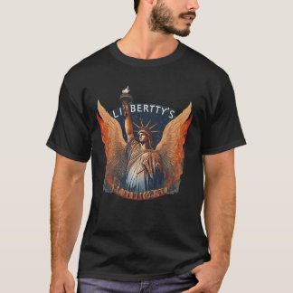 Camiseta La noche de las luces de la llama de la libertad