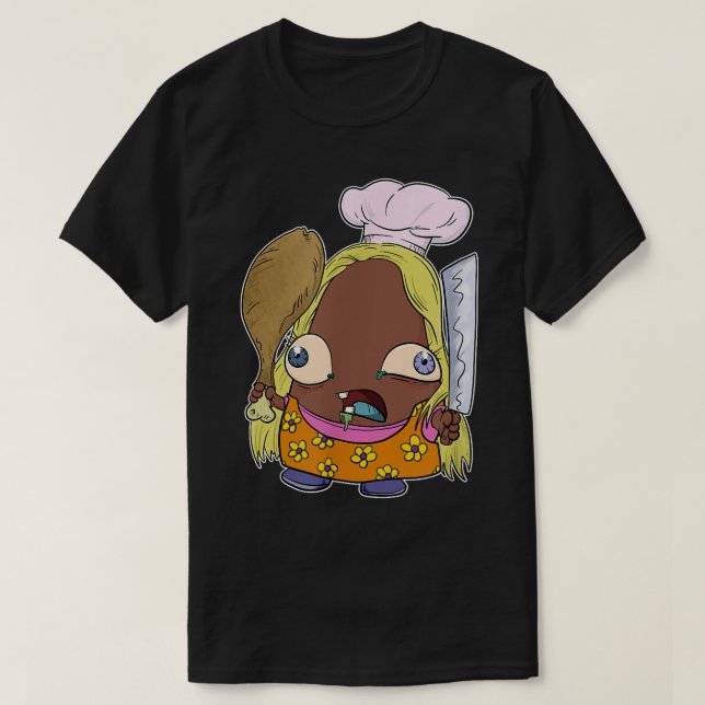 Camiseta La noche de los vivos ZomBeansAmy Bean (Diseño del anverso)