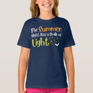 Camiseta La noche de verano tiene una sonrisa de luz