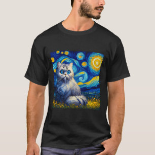 Camiseta La noche estrellada de Van Gogh inspiró a mamá ama
