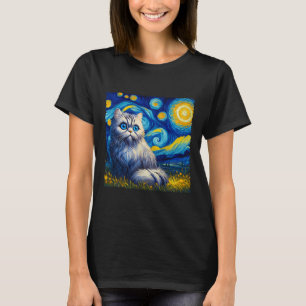 Camiseta La noche estrellada de Van Gogh inspiró a mamá ama