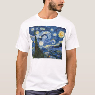 Camiseta La noche estrellada de Vincent van Gogh