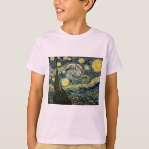 Camiseta La noche estrellada de Vincent van Gogh (1889)