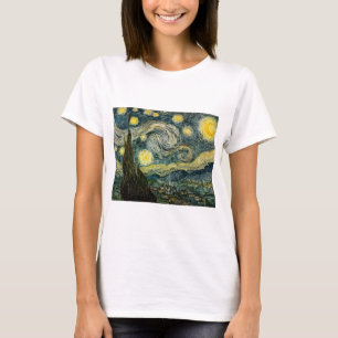 Camiseta La noche estrellada de Vincent van Gogh (1889)