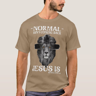Camiseta La normalidad no es volver Jesús es revelación 14 