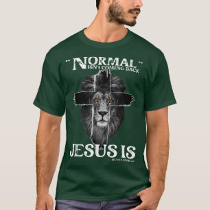 Camiseta La normalidad no es volver Jesús es revelación 14 
