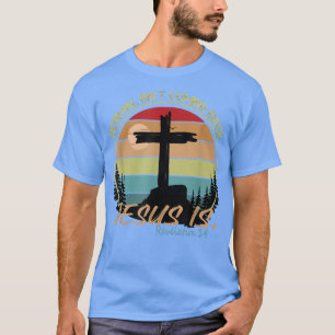 Camiseta La normalidad no está volviendo Jesús es retro vin