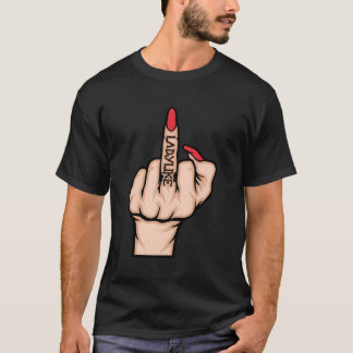 Camiseta La Novedad divertida del humor adulto de la Dedora