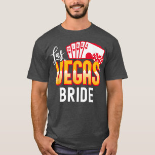 Camiseta La novia Boda de Las Vegas y Groom Vegas B