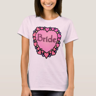 Camiseta La novia con productos del corazón