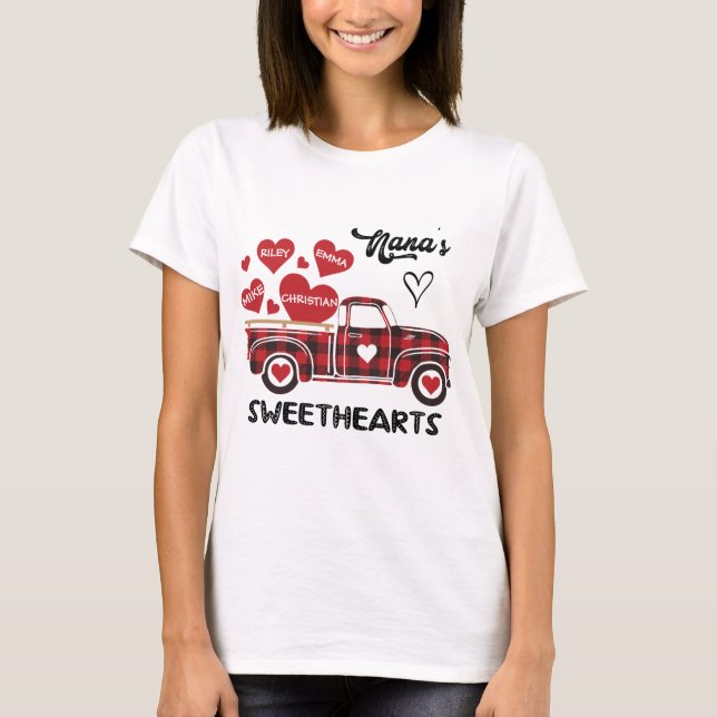 Camiseta La novia del camión de Nana es una abuela personal (Anverso)