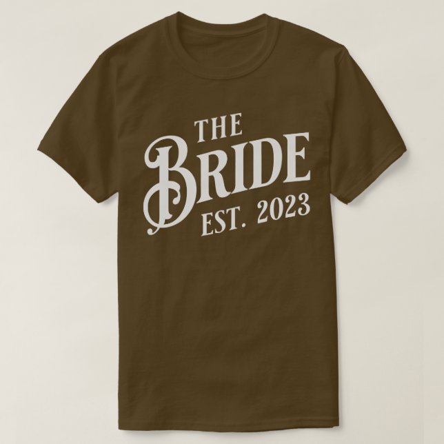 Camiseta La Novia Est  (Diseño del anverso)
