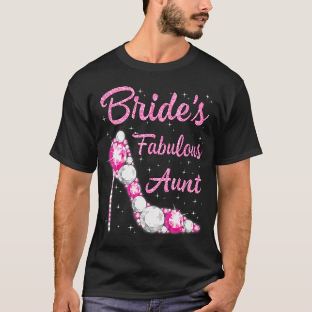 Camiseta La novia se casó con su tía feliz Boda (Anverso)
