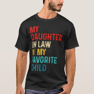 Camiseta La nuera es mi hijo favorito familia padre
