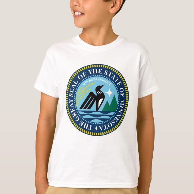 Camiseta La nueva gran foca del estado de Minnesota (Anverso)