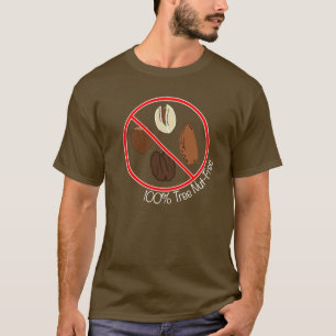 Camiseta La nuez 100% del árbol libera