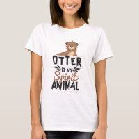 La nutria agradable es mi estampado de animales