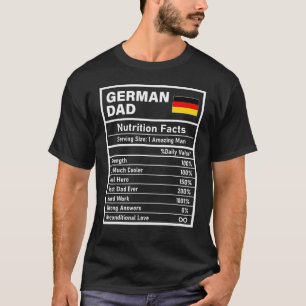 Camiseta La nutrición de los hombres en Alemania