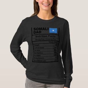 Camiseta La nutrición de los hombres somalíes en la nación 