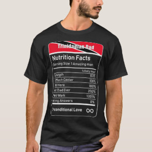 Camiseta La nutrición de los papás trinitenses es papi de