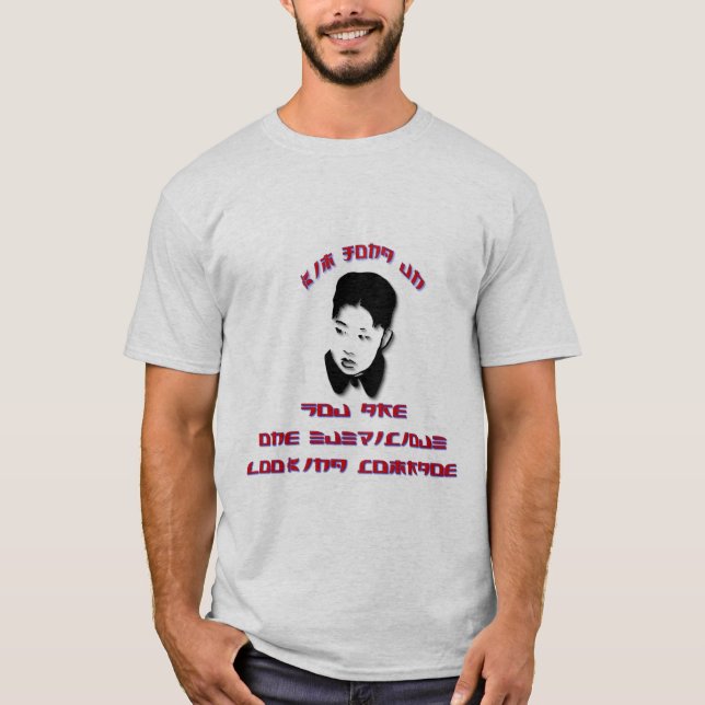 Camiseta La O.N.U de Kim Jong (Anverso)