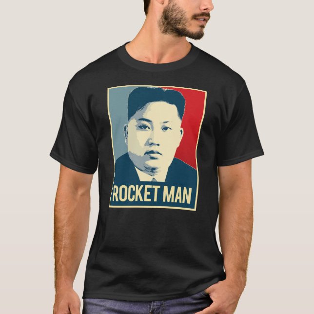 Camiseta La O.N.U de Kim Jong - hombre de Rocket - poster (Anverso)