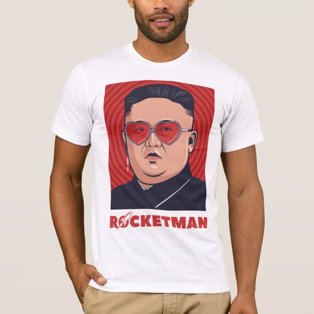 Camiseta La O.N.U Rocketman Ramírez de Kim Jong (Anverso)