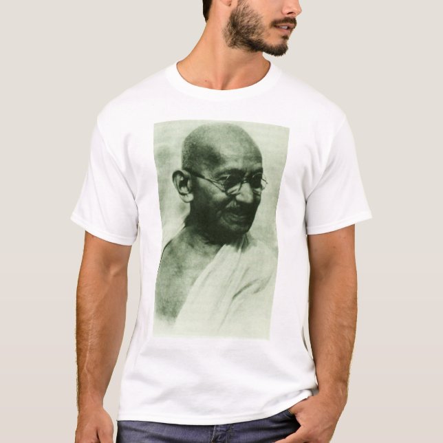 Camiseta La objeción de Gandhi (Anverso)