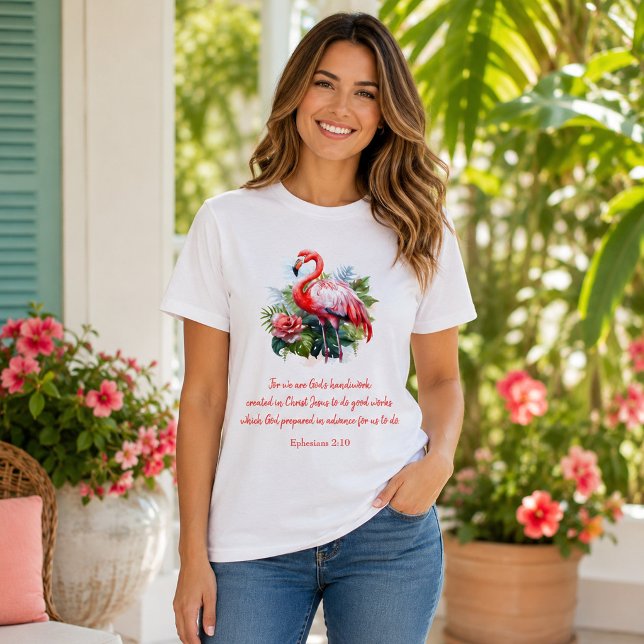 Camiseta La Obra Maestra de Dios Flamenco  (Subido por el creador)