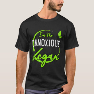 Camiseta La obscena parodia vegan divertida en una planta d