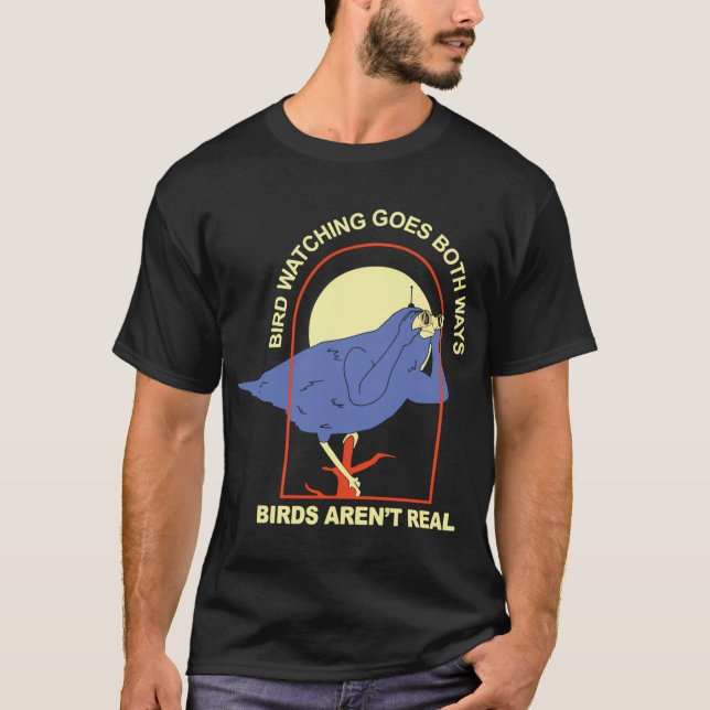 Camiseta La observación de aves es de dos maneras€"Birds Ar (Anverso)