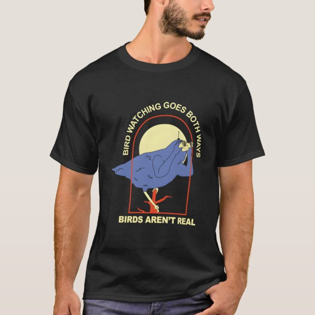 Camiseta La observación de aves es de dos maneras€"Birds Ar (Anverso)