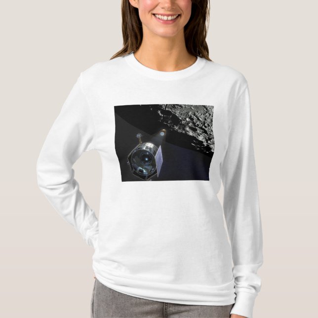 Camiseta La observación del CRater lunar (Anverso)