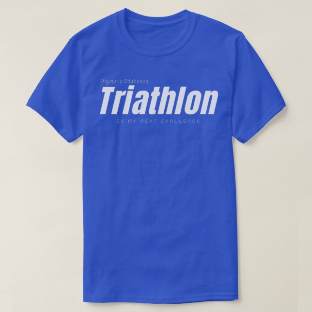 Camiseta La OD de triatlón es mi próximo desafío (Diseño del anverso)