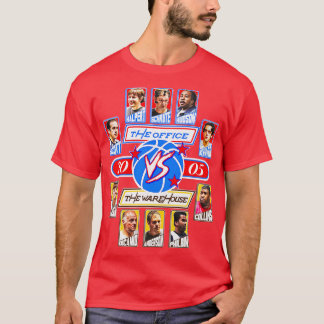 Camiseta La oficina contra el almacén